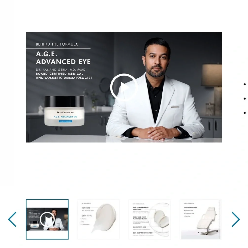 SkinCeuticals A.G.E. Advanced Eye Cream - 15ml - Picture 8 of 8